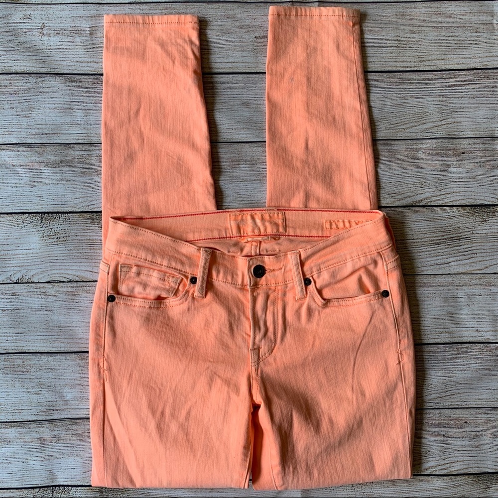 Lucky Brand Jeans  Peach Charlie Super Skinny Jean